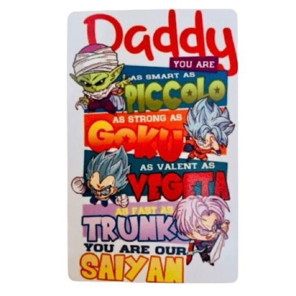 Anime Father’s Day Daddy Magnet - Picture 1 of 2